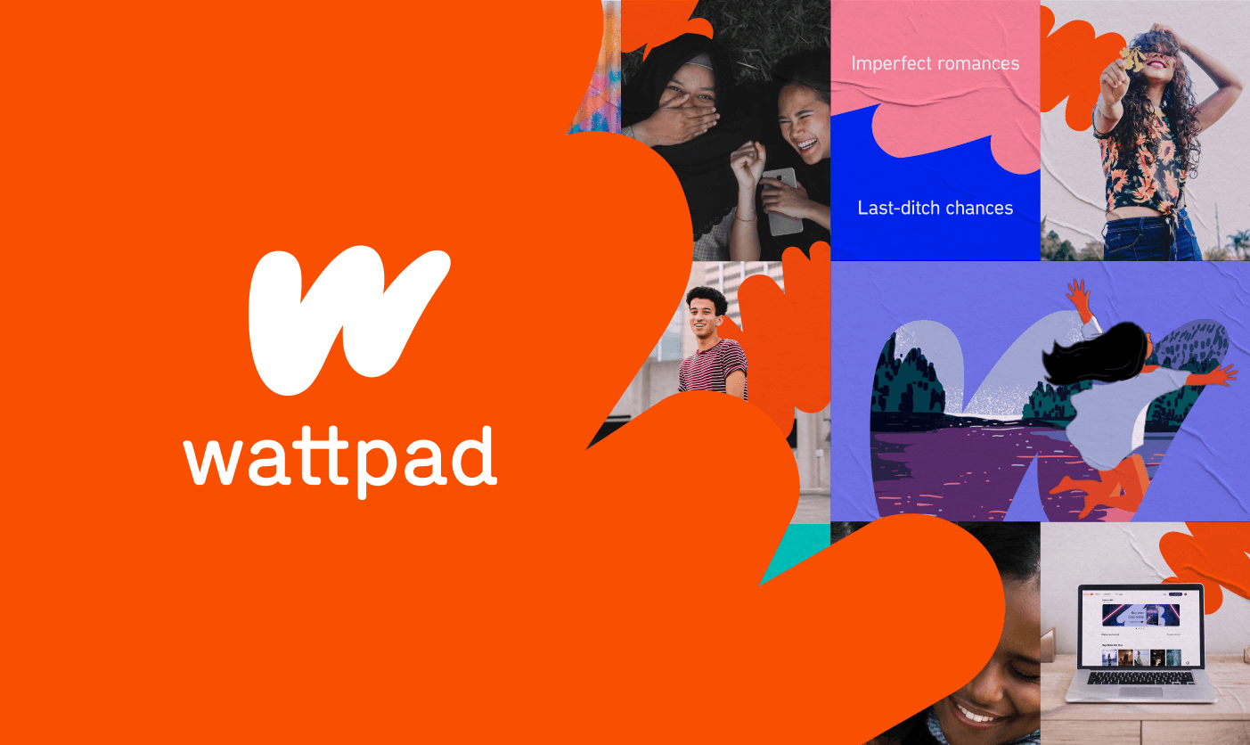 Wattpad 界面展示